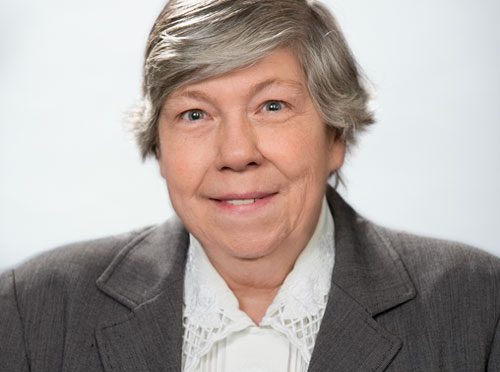 Photo portrait of Janet E. Scott, Manager